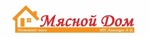 Логотип компании Мясной Дом, магазин